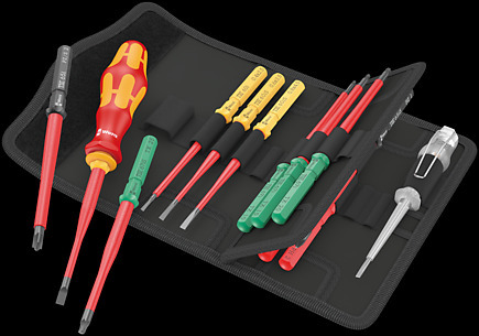 Kraftform Kompakt VDE 16 extra slim 1 Tool Finder, 16‑teilig