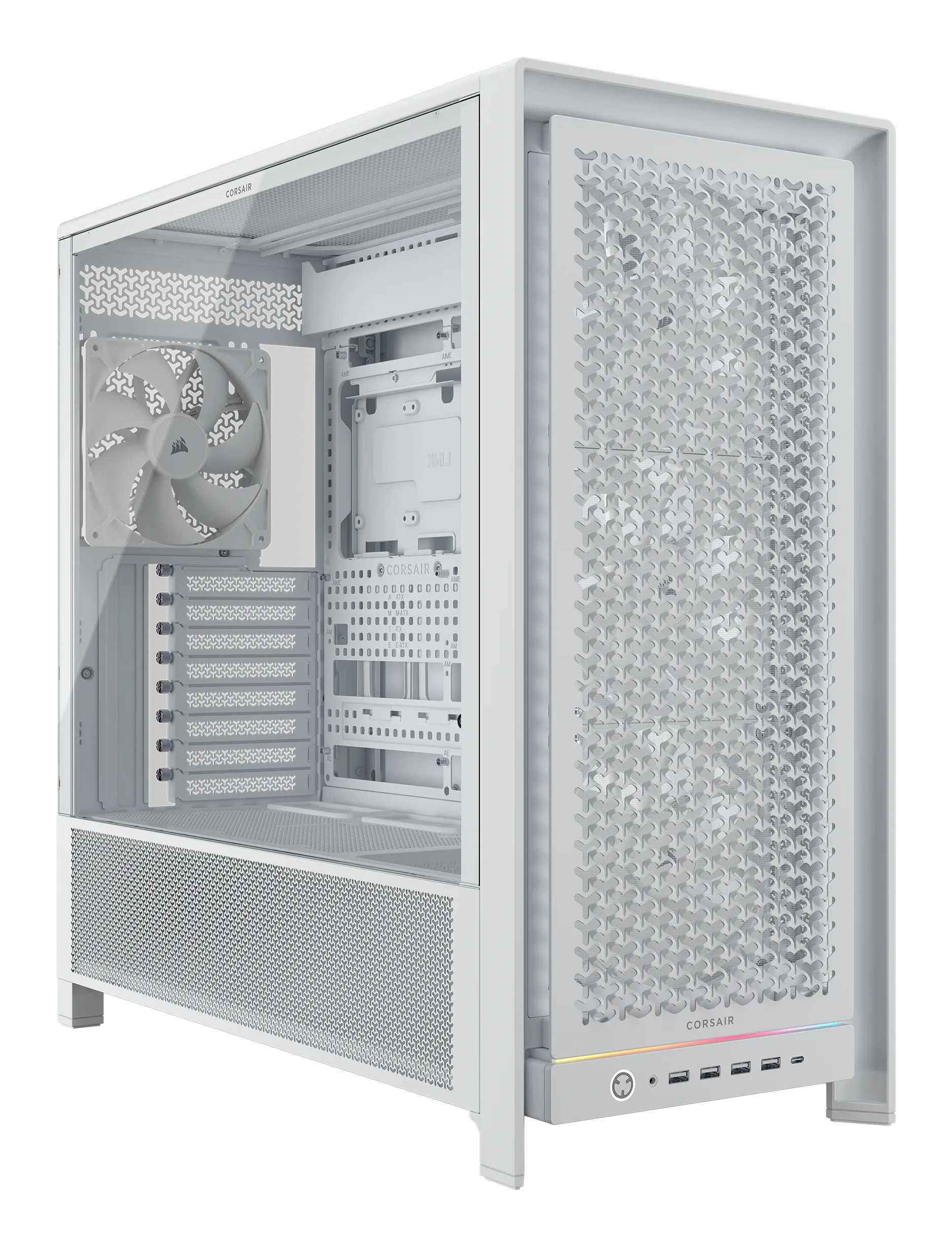 Midi FRAME 5000D Airflow Case, White