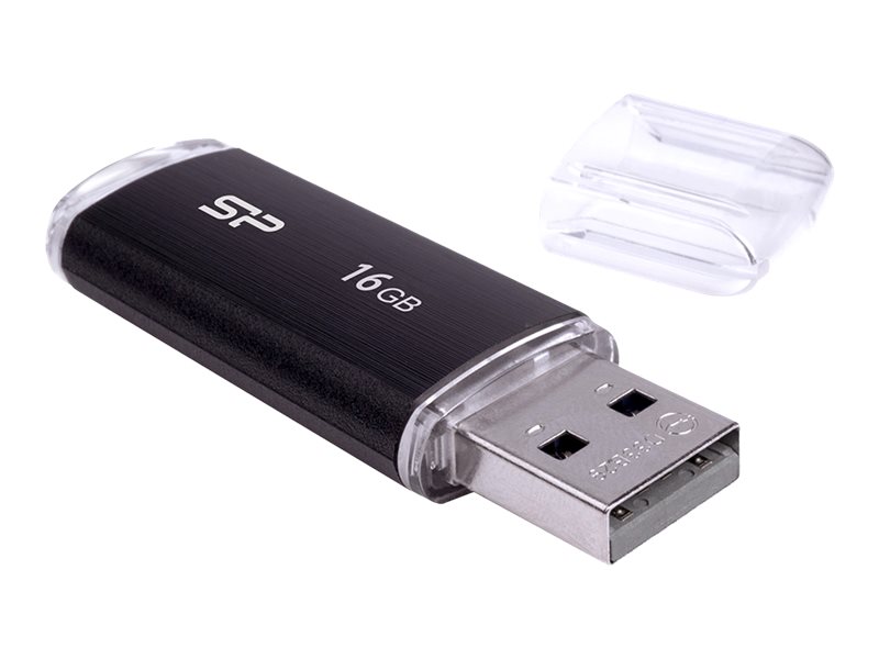 Ultima U02 16GB | USB 2.0 | USB-A | Kunststoffgehäuse | Schwarz