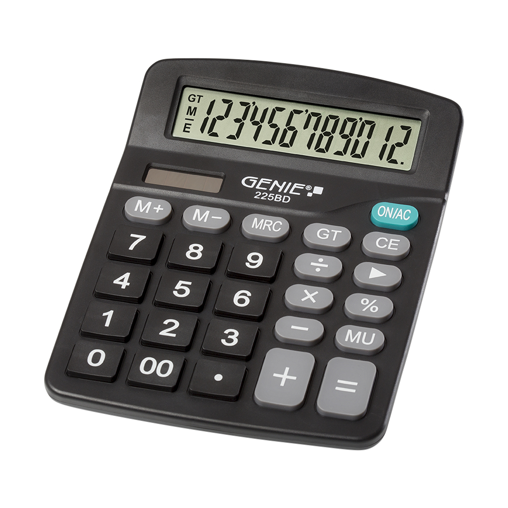 225 BD – Tischrechner – schwarz