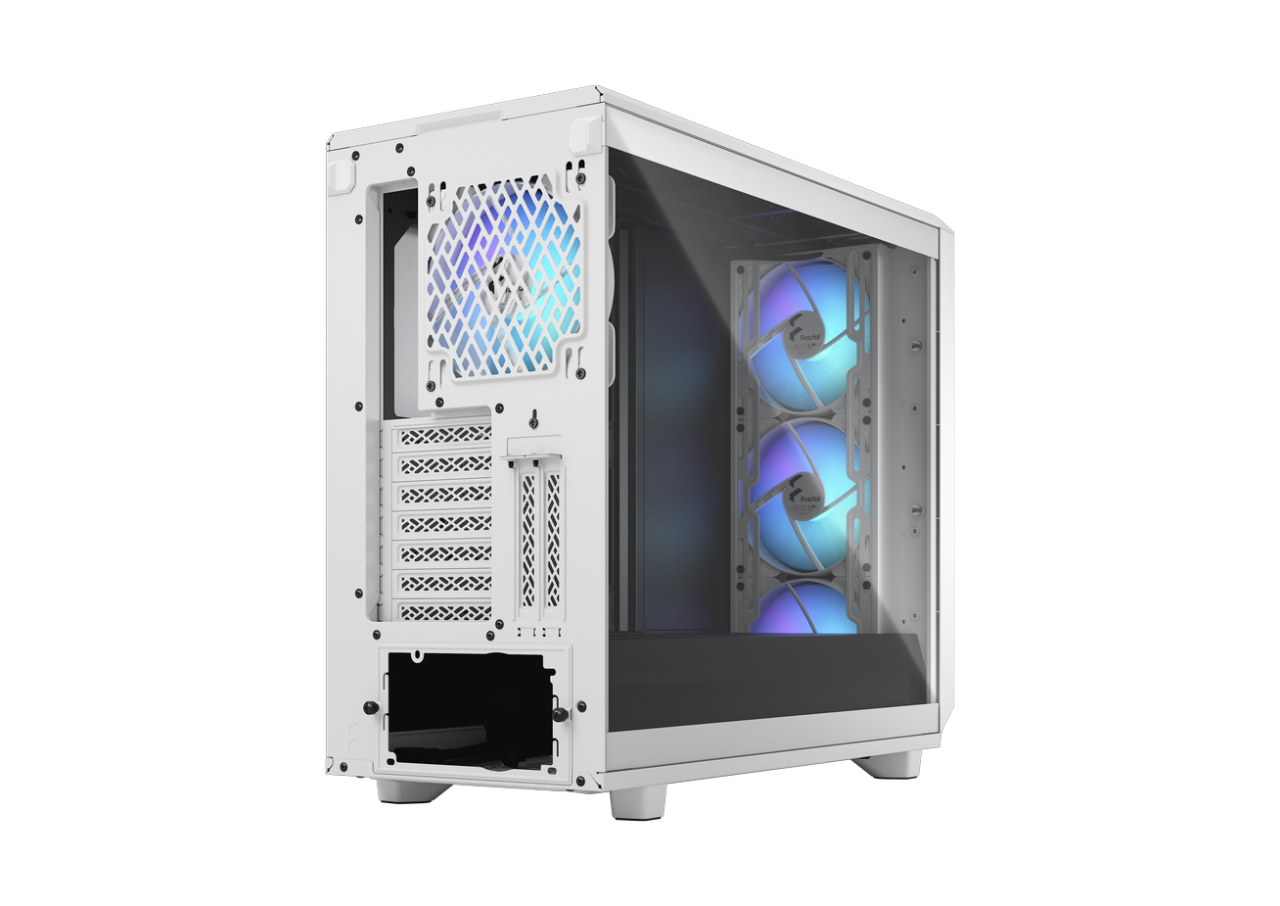 Fractal Design Meshify 2 RGB White TG Clear Tint - Weiß - Glasfenster