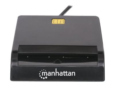 Manhattan USB 2.0 Smartcard-Lesegerät, USB-A-Stecker, Chipkartenleser, extern