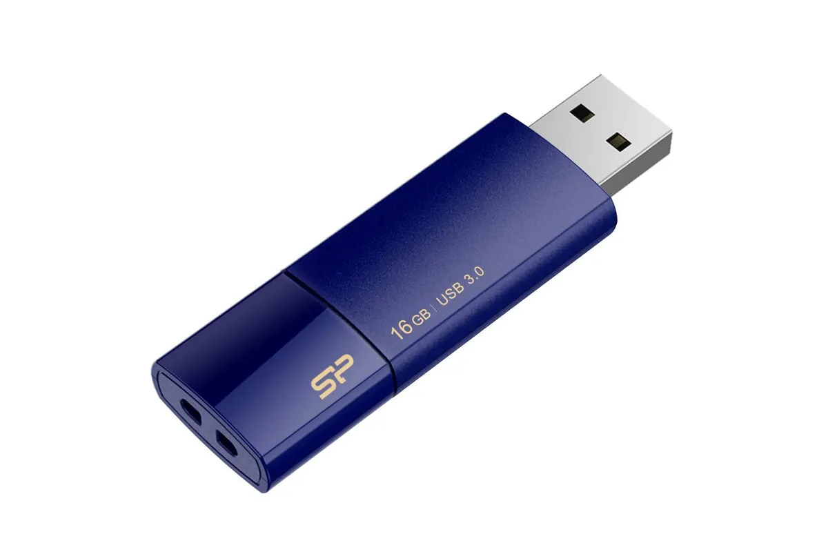 Blaze B05 16GB | USB 3.2 Gen 1 | USB-A | Slider | Blau
