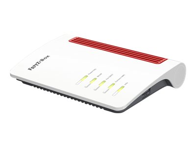 AVM FRITZ!Box 7530 AX - Wireless Router - DSL-Modem - 4-Port-Switch - GigE - 802.11a/b/g/n/ac/ax - Dual-Band - VoIP-Telefonadapter (DECT)
