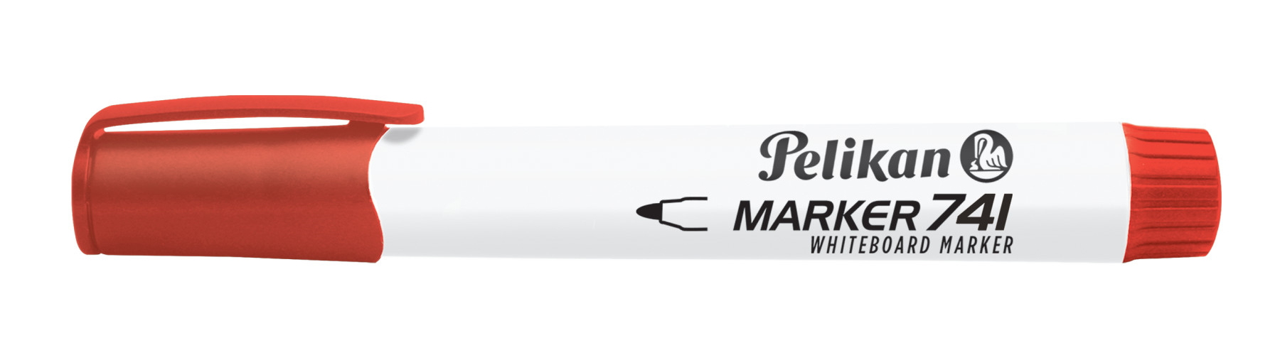 WHITEBOARD MARKER rot 741 i.d.Faltschachtel / Runddocht