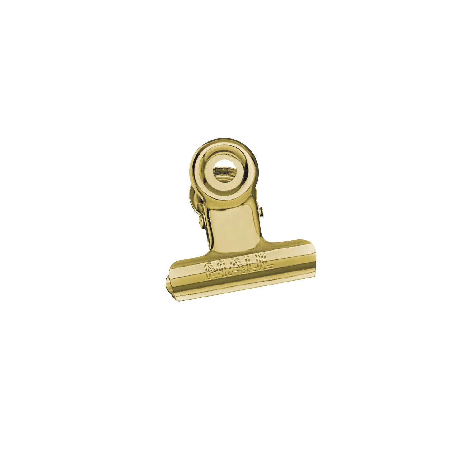 Papier-Klemmer – 30 mm – 10 Stück – gold
