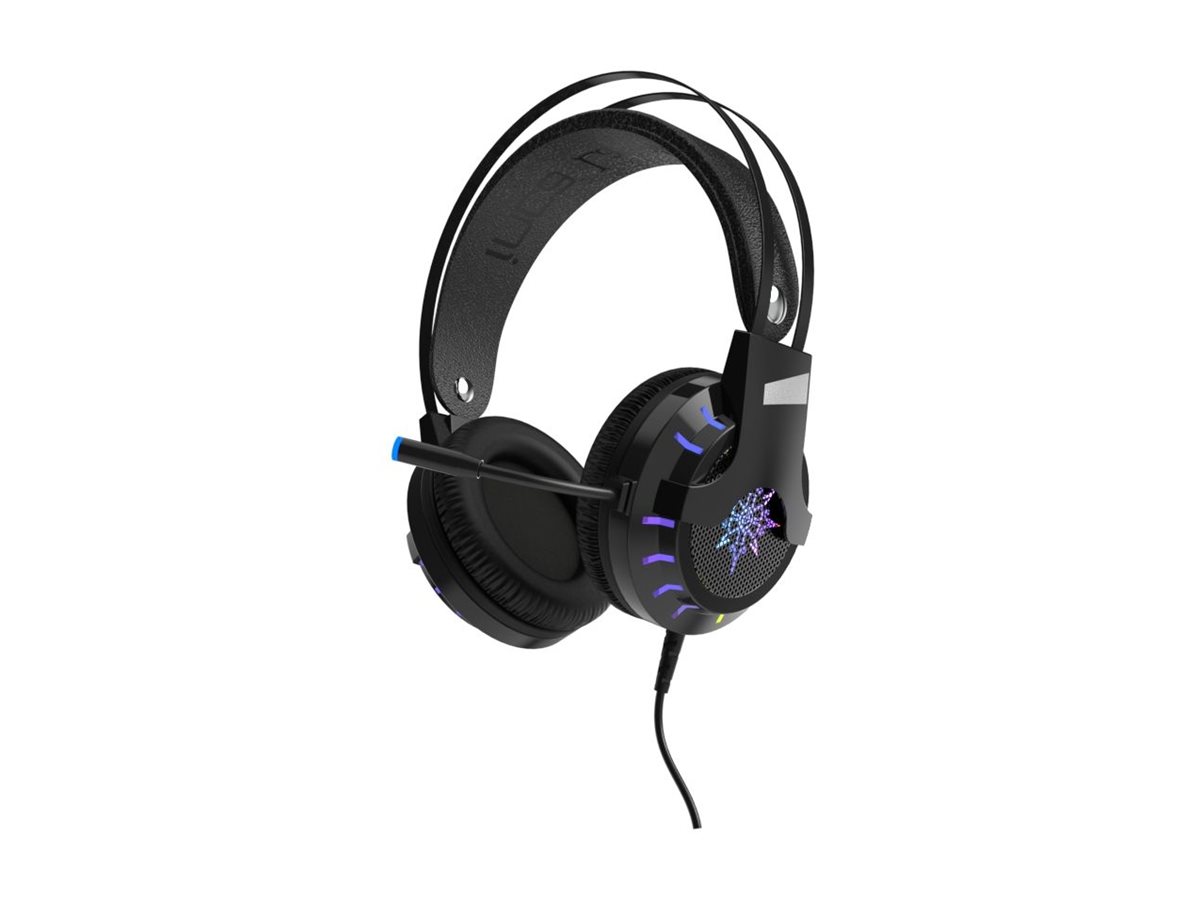 Gaming Headset 7.1 Surround Sound/RGB/Vibr./USB Schwarz