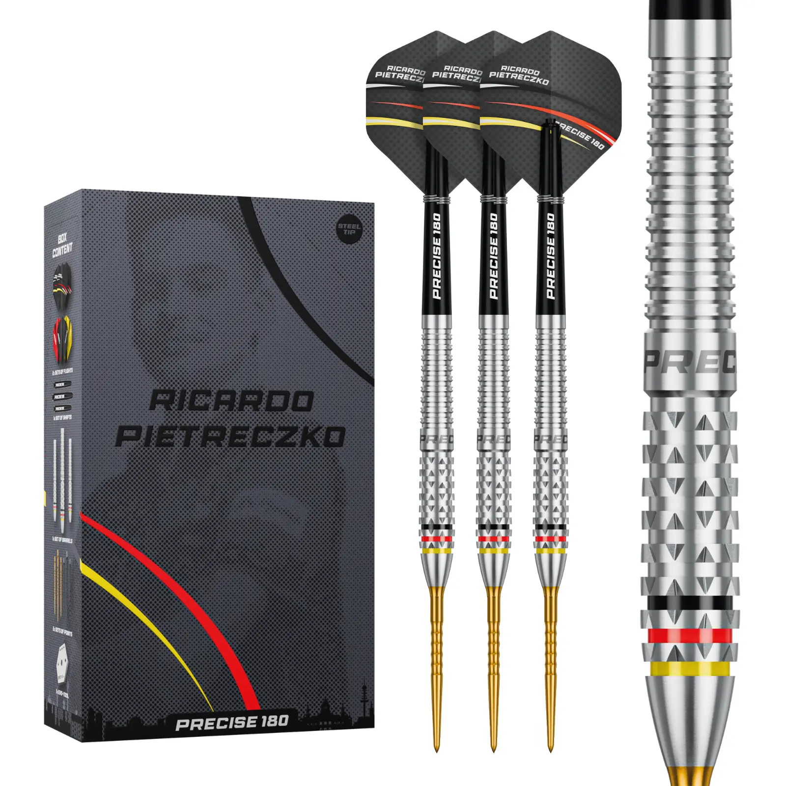 Precise180 Ricardo Pietreczko Steeldarts 23 g